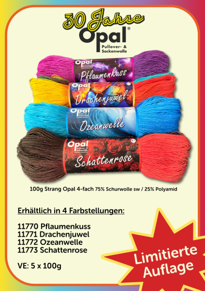 Opal - Jubiläumsedition 4fach im Strang Limited Edition